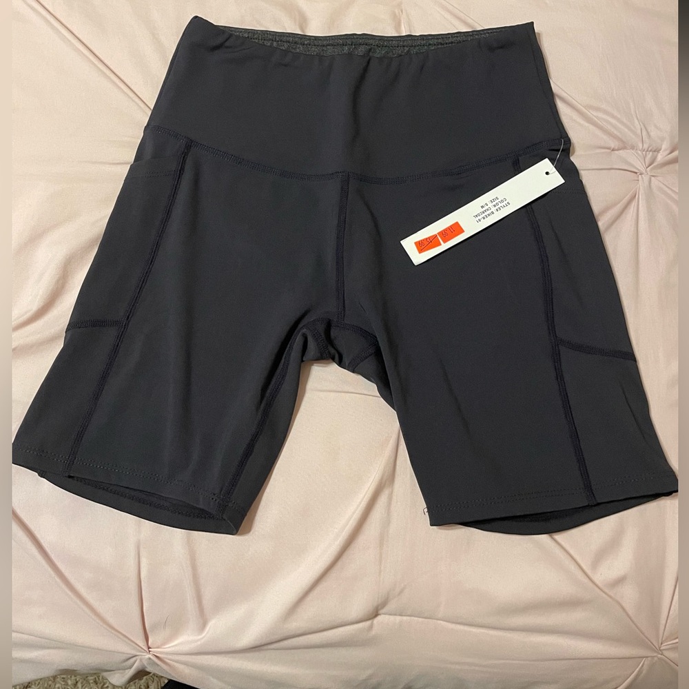 NWT biker shorts